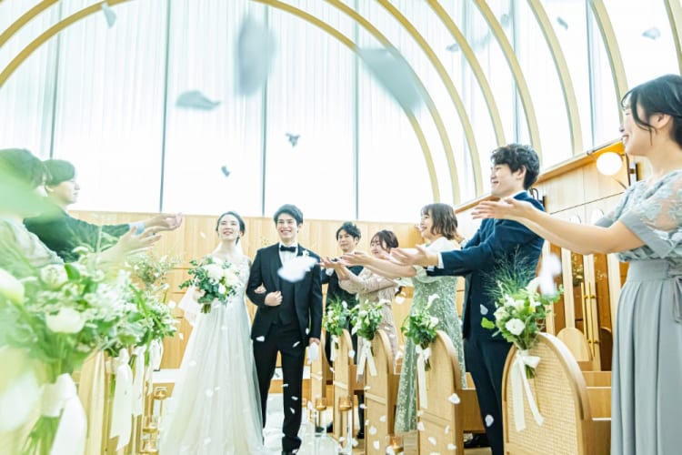 《*ゲストが嬉しい結婚式*》チャペル入場体験♪絶品試食！衣装30万円特典